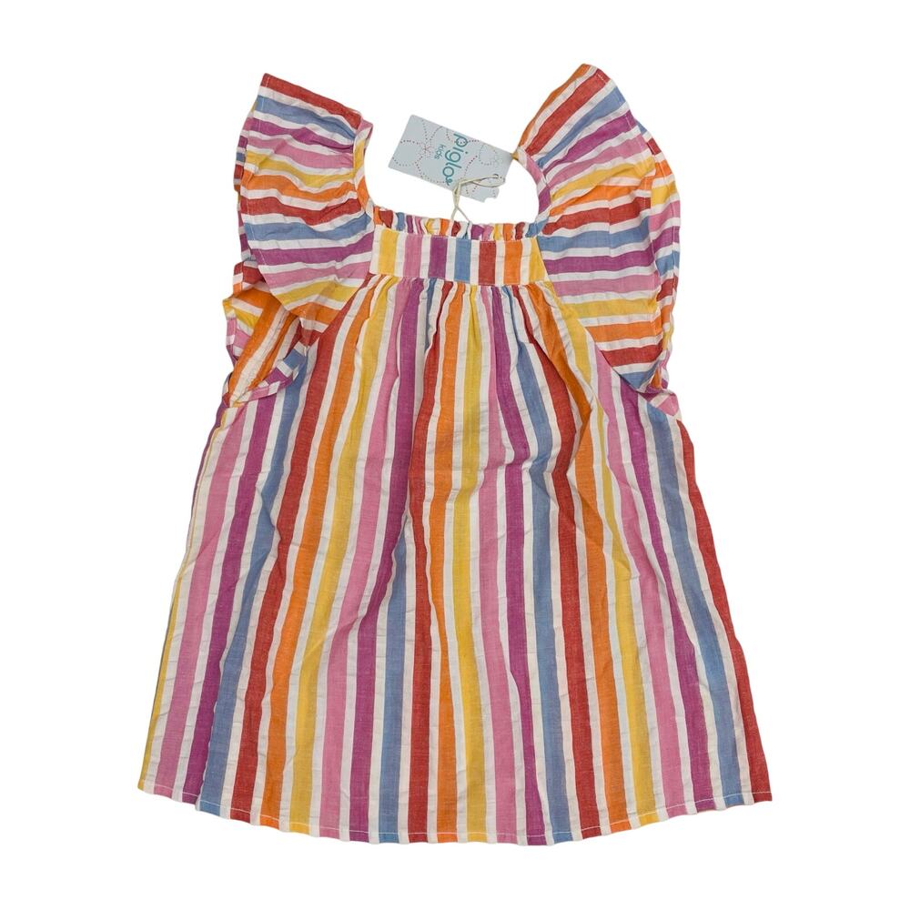 NWT Piglo Size 2-3Y Rainbow Dress